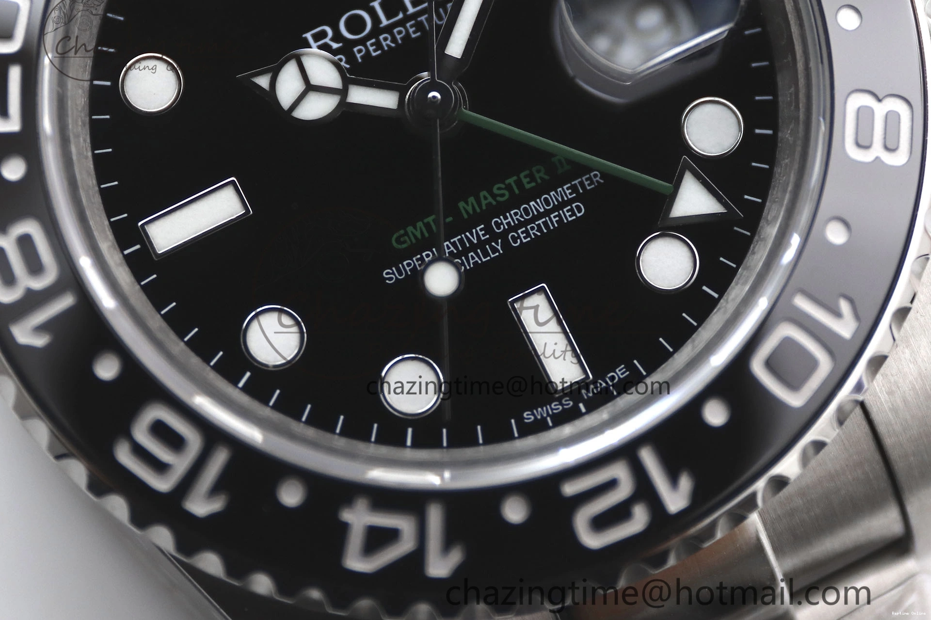 0215 Tailored GMT Master II 116710 LN 904L SS TW+ Best Edition on Oyster Bracelet VR3186 CHS 1980